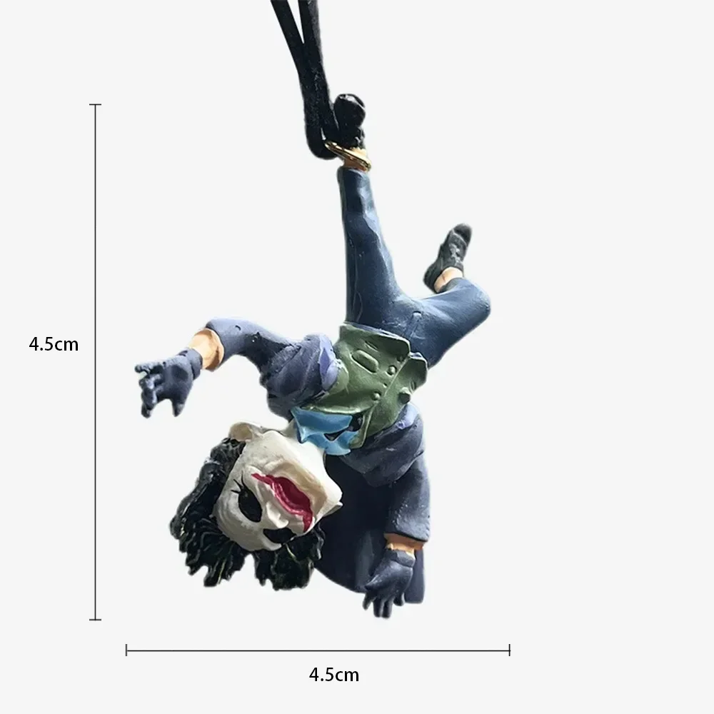 Car Resin Pendant Creative Car Rearview Mirror Cowhide Cartoon Pendant Christmas Gift New Product