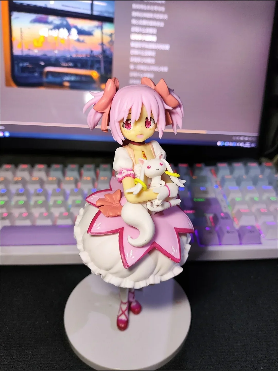 Gift Dolls Toys Puella Magi Madoka Magica Aniem Figure Kaname Madoka Action Figure Magic Girl Model Decor Statue Christmas