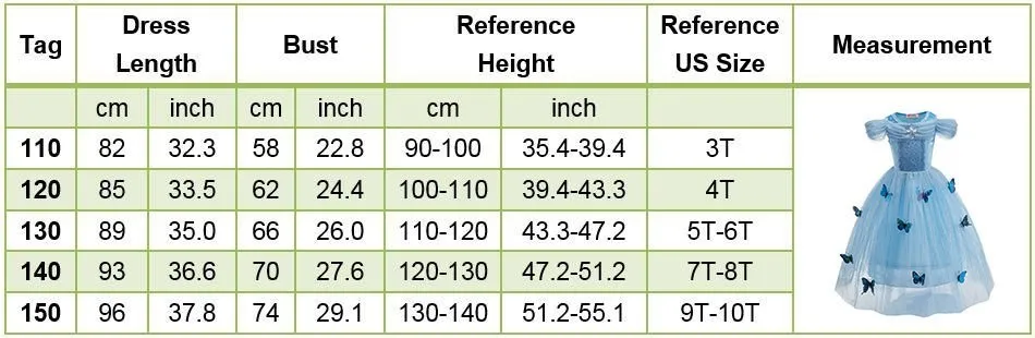 Princess Dress for Girls Elsa Anna Cosplay Costume Kids Jasmine Belle Cinderella Aurora Halloween Christmas Party Elegant Dress