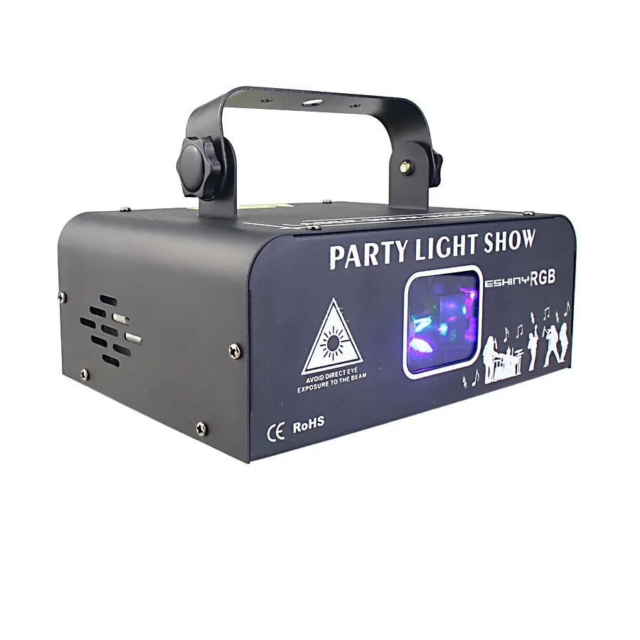 DM500 Animation RGB Laser Beam Lines Stage Disco Light DJ Party Pattern Projector Scans DMX Dance Bar Christmas Show G21