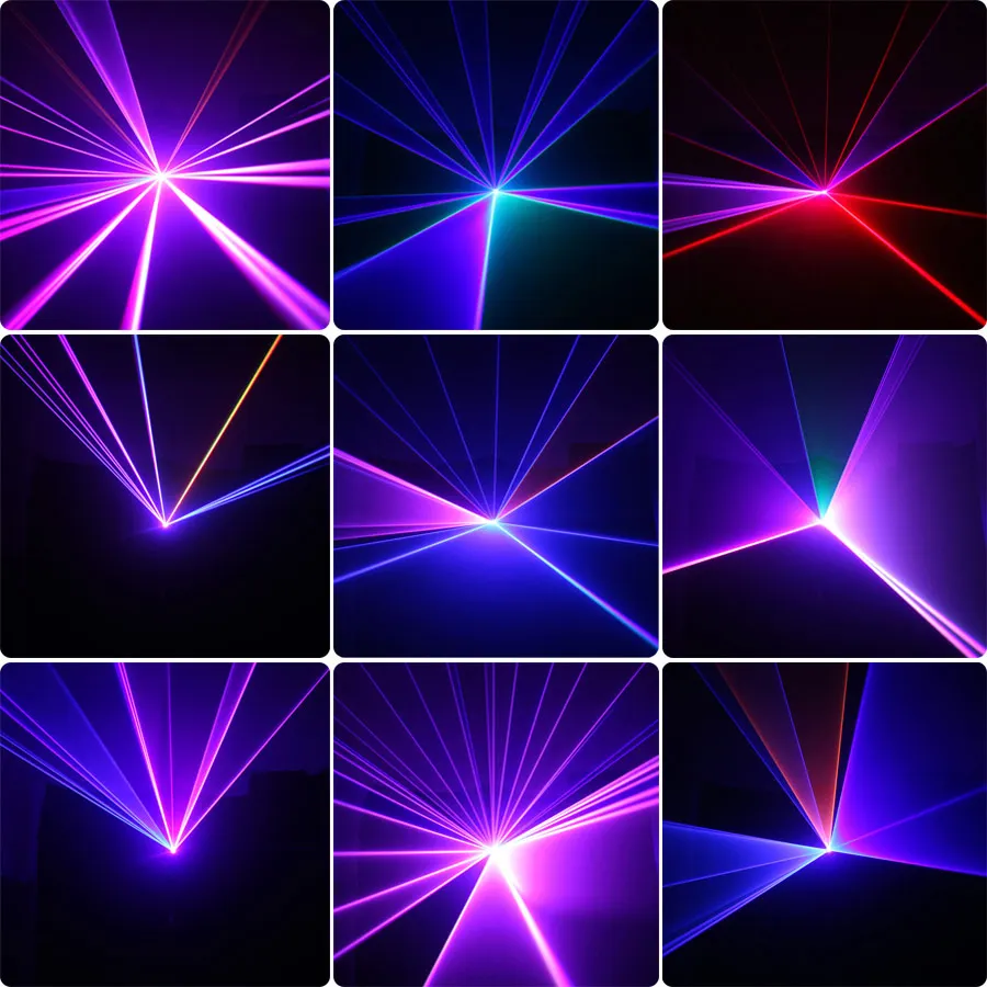 DM500 Animation RGB Laser Beam Lines Stage Disco Light DJ Party Pattern Projector Scans DMX Dance Bar Christmas Show G21