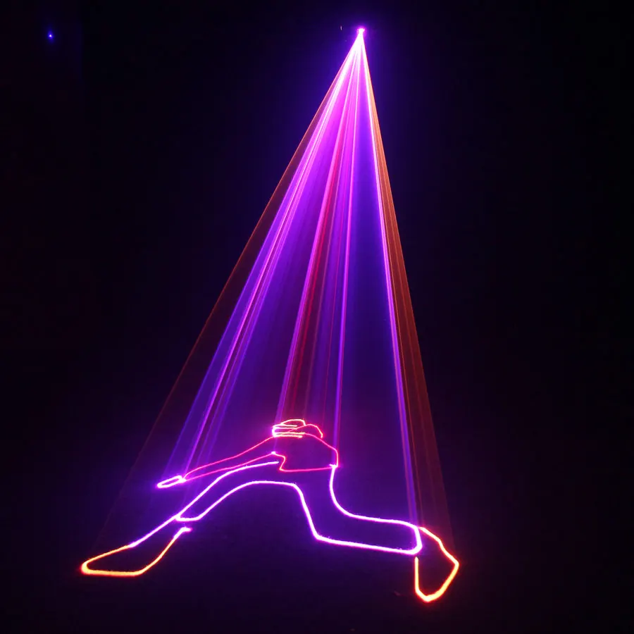 DM500 Animation RGB Laser Beam Lines Stage Disco Light DJ Party Pattern Projector Scans DMX Dance Bar Christmas Show G21
