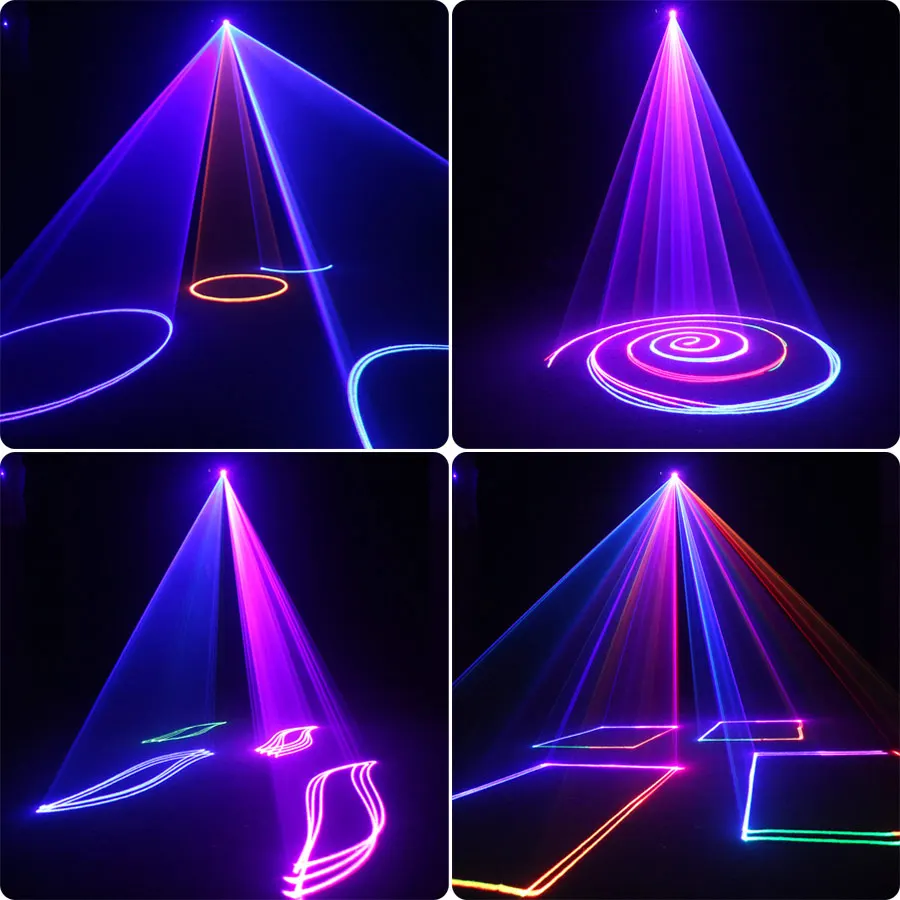 DM500 Animation RGB Laser Beam Lines Stage Disco Light DJ Party Pattern Projector Scans DMX Dance Bar Christmas Show G21