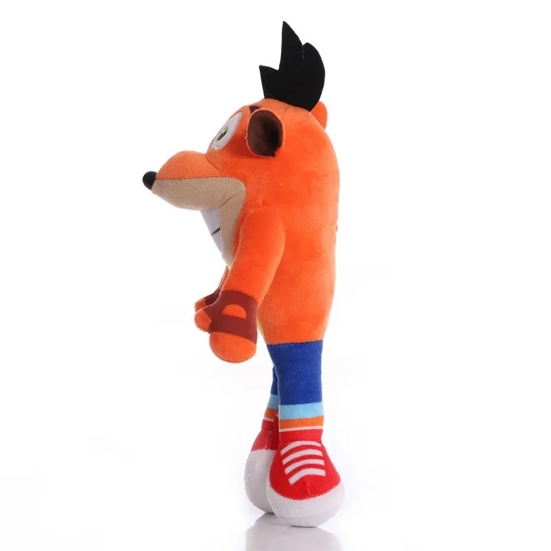 26cm New Crash Bandicoot Stuffed Plush Toys Crazy Trilogy Series Anime Figure Dolls Kawaii Child Birthday Christmas Gifts Decor
