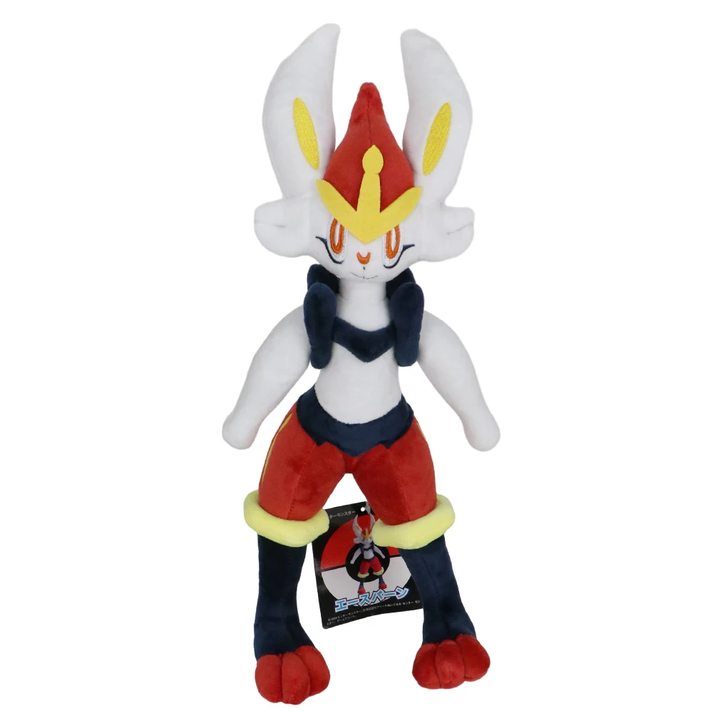 Scorbunny Evolution Raboot Plush Toys Stuffed Doll Throw Pillow Home Decoration Kawaii Rabbit Christmas Gift for Kids Friends