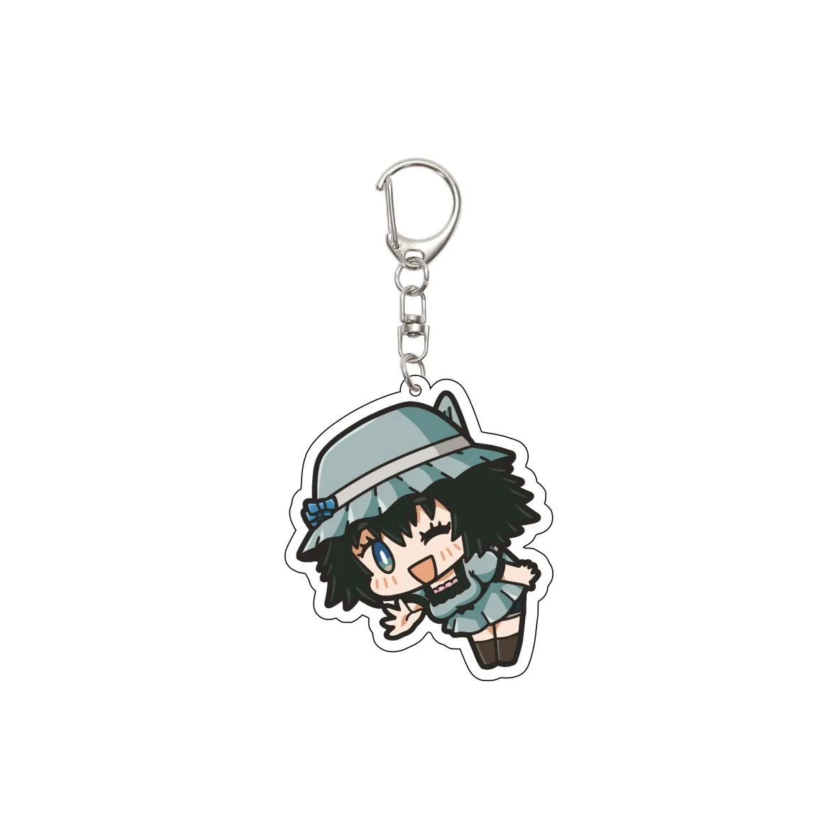 Gifts/55MM Anime Steins Keychain Okabe Rintarou/Makise Kurisu/Shiina Mayuri/Amane Suzuha Key Chain Christmas Gifts