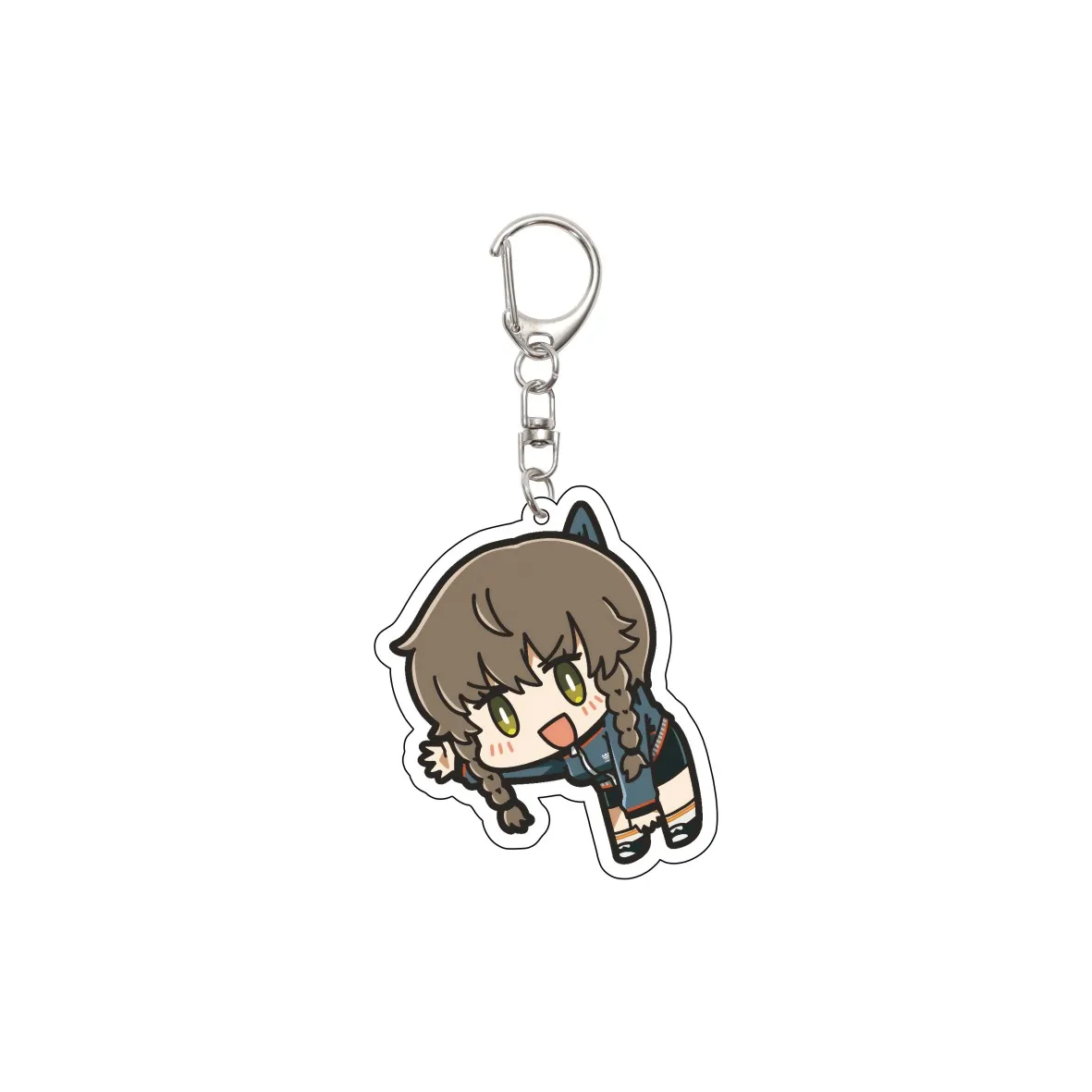 Gifts/55MM Anime Steins Keychain Okabe Rintarou/Makise Kurisu/Shiina Mayuri/Amane Suzuha Key Chain Christmas Gifts