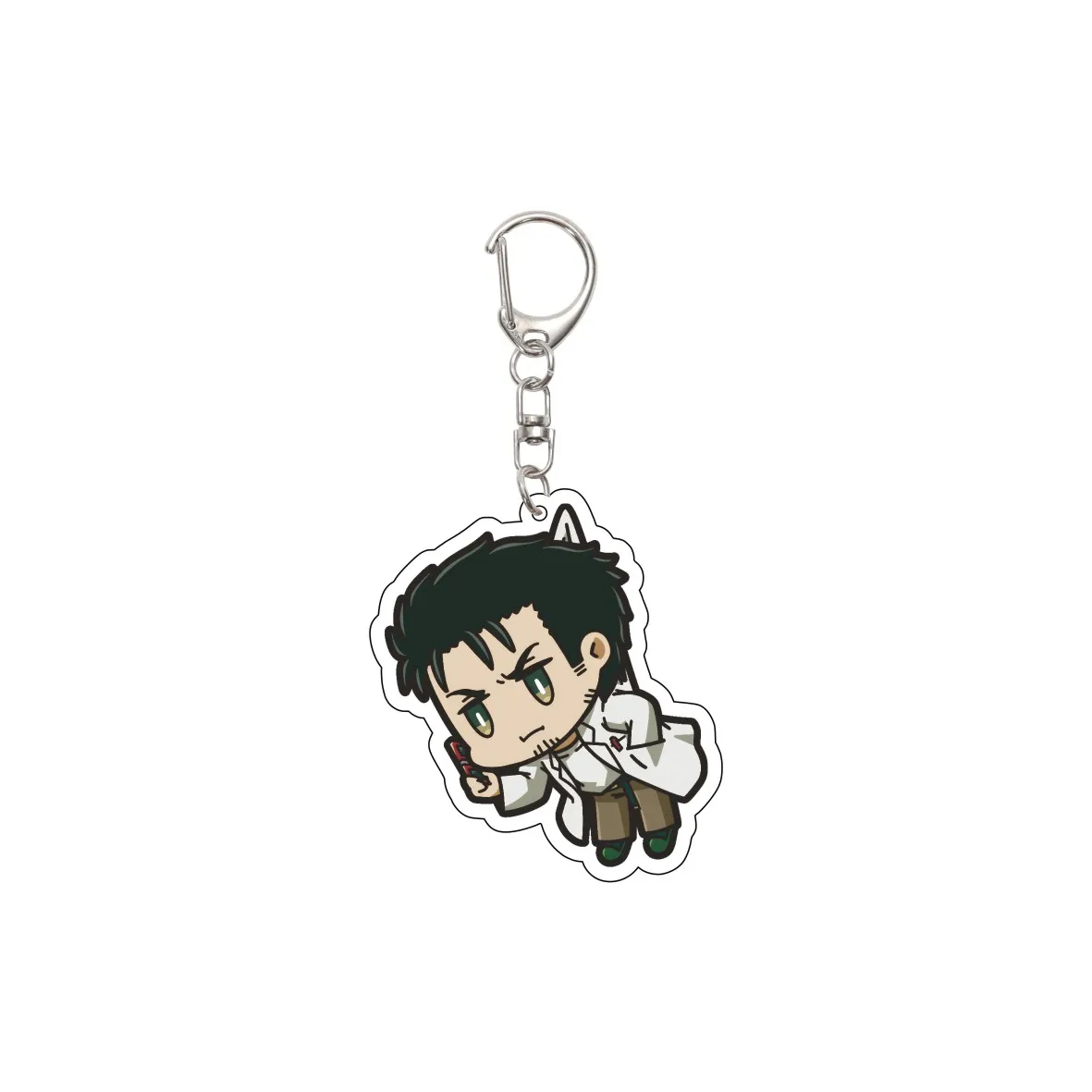 Gifts/55MM Anime Steins Keychain Okabe Rintarou/Makise Kurisu/Shiina Mayuri/Amane Suzuha Key Chain Christmas Gifts