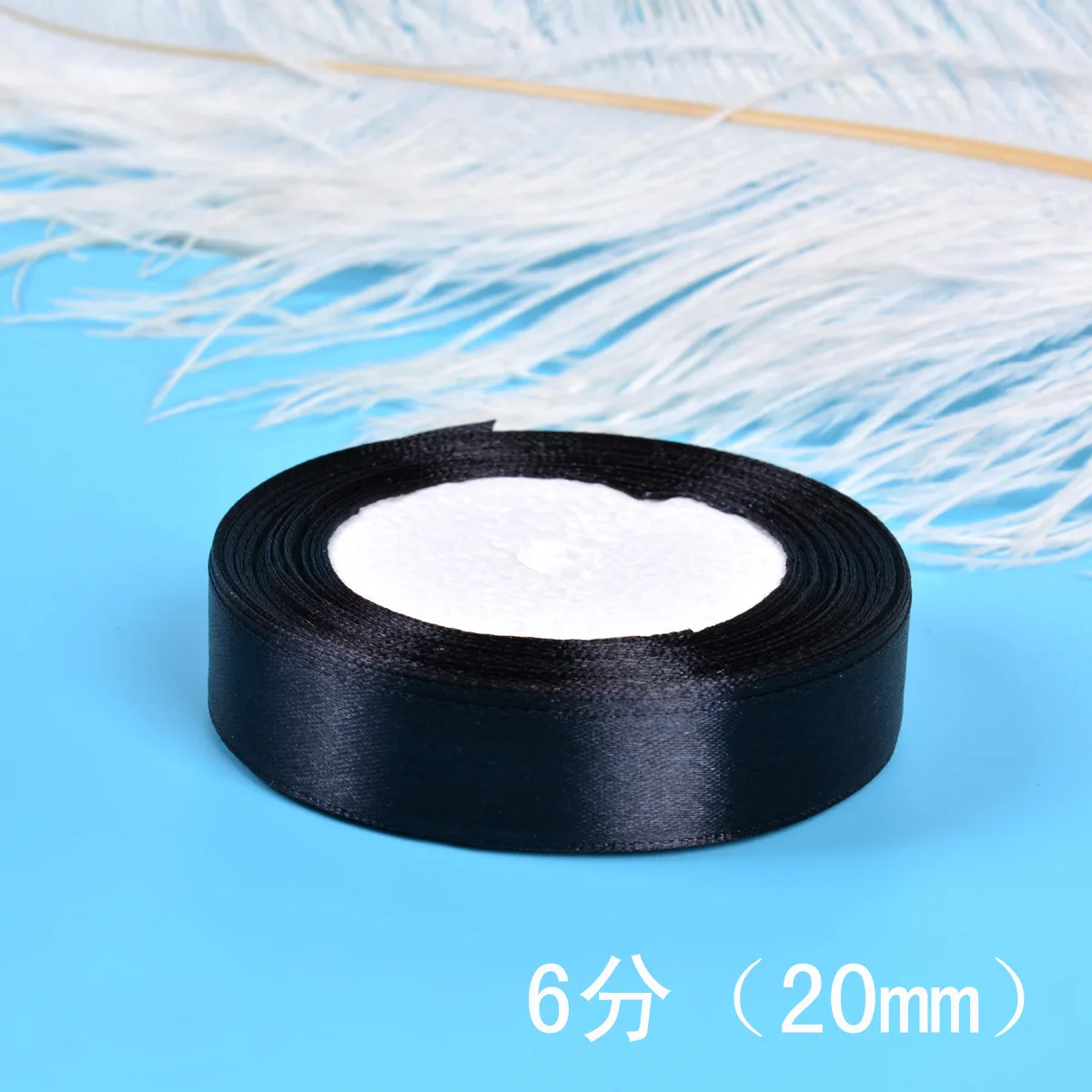6-10-12-15-20-25-30-40-50-80mm Black Satin Ribbon Christmas Wedding Birthday Party Gift Wrapping Silk Ribbons DIY Accessory Bow