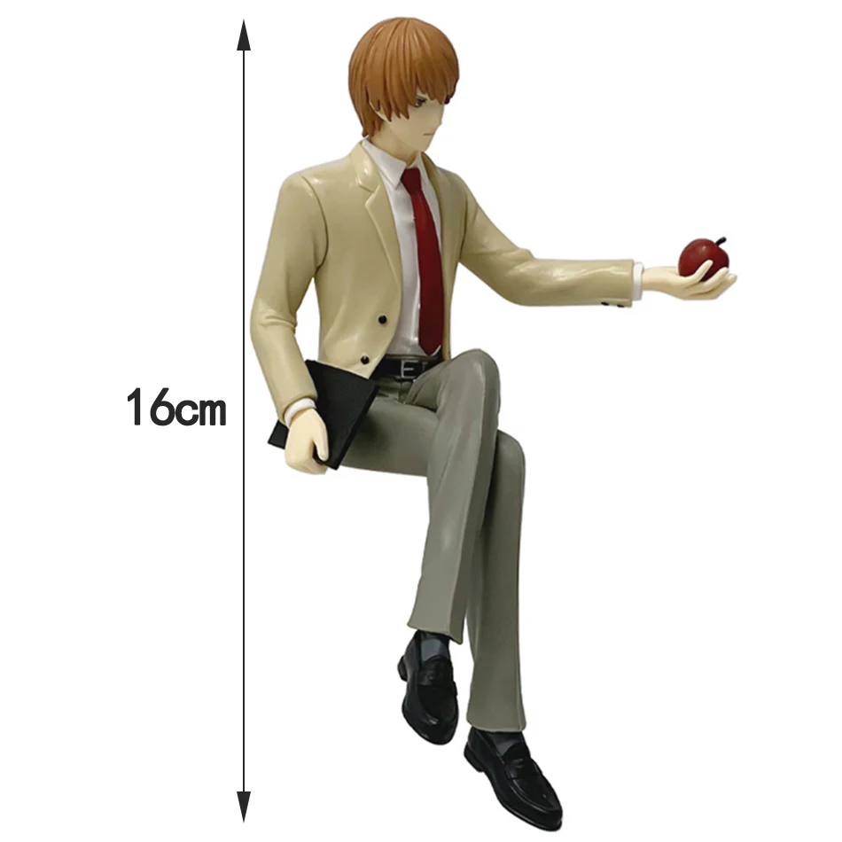 16CM Anime DEATH NOTE RYagami Light Noodle Stopper Figure Model Desktop Decorate Hobbies Collectible Christmas And Birthday Gift