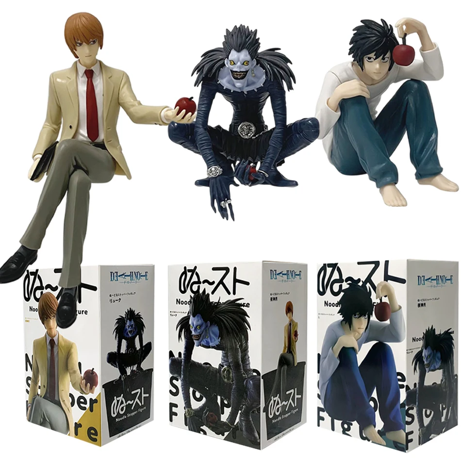 16CM Anime DEATH NOTE RYagami Light Noodle Stopper Figure Model Desktop Decorate Hobbies Collectible Christmas And Birthday Gift