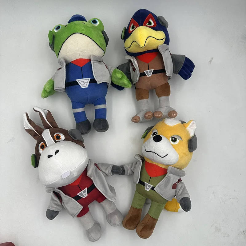 Star Fox Plush Fox Mccloud Plush 25cm Plush Krystal Star Fox Plush Star Fox Toy Star Fox Doll Birthday Gift Christmas Gift