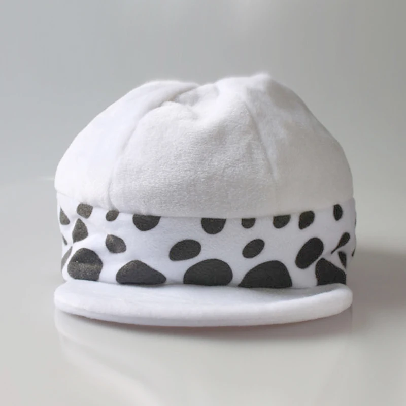Anime One Piece Trafalgar Law Plush Hat Cartoon Cosplay Cap Kawaii Cos Accessories Props Costume Kids Birthday Christmas Gifts