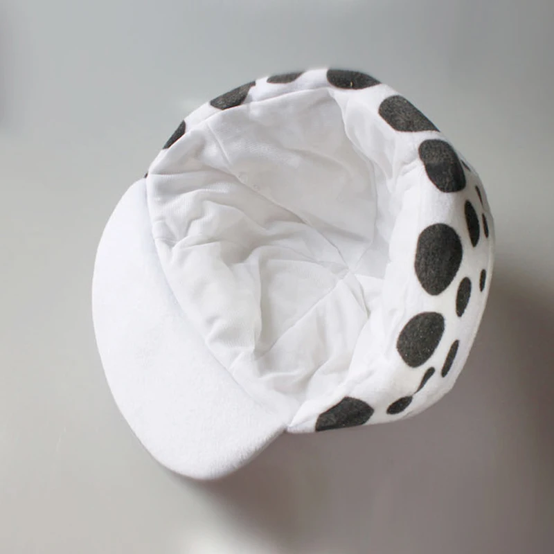 Anime One Piece Trafalgar Law Plush Hat Cartoon Cosplay Cap Kawaii Cos Accessories Props Costume Kids Birthday Christmas Gifts