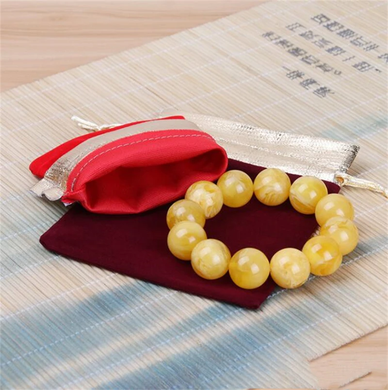 10pcs Velvet Drawstrings Gift Bags Jewelry Pouches Candy Bolsitas para Recuerdos Velvet Party Favors Present Pouch for Christmas