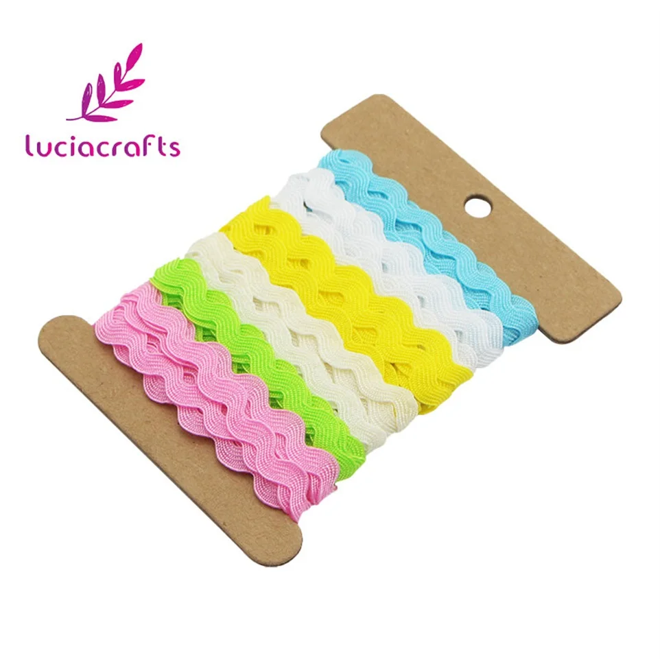 5mm (With Card) Grosgrain Ribbon For Hair Bow Wedding Christmas Party Decor DIY Craft W0602