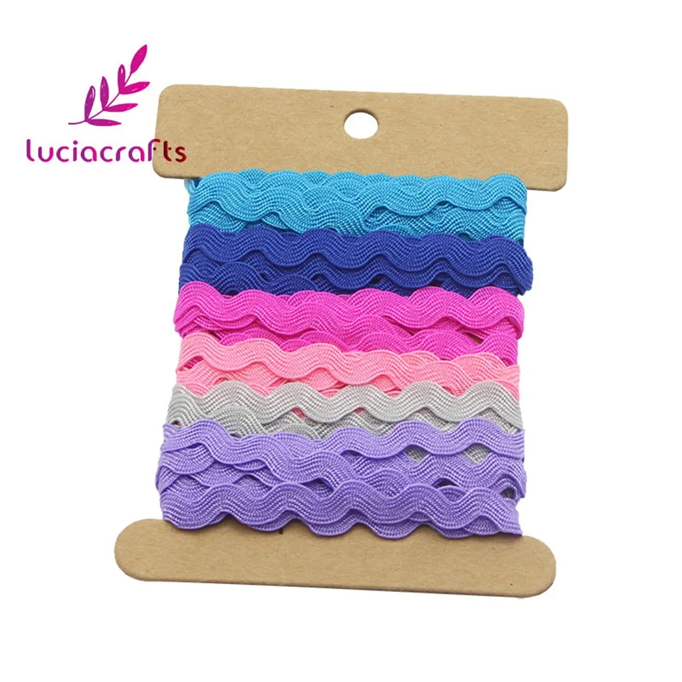 5mm (With Card) Grosgrain Ribbon For Hair Bow Wedding Christmas Party Decor DIY Craft W0602