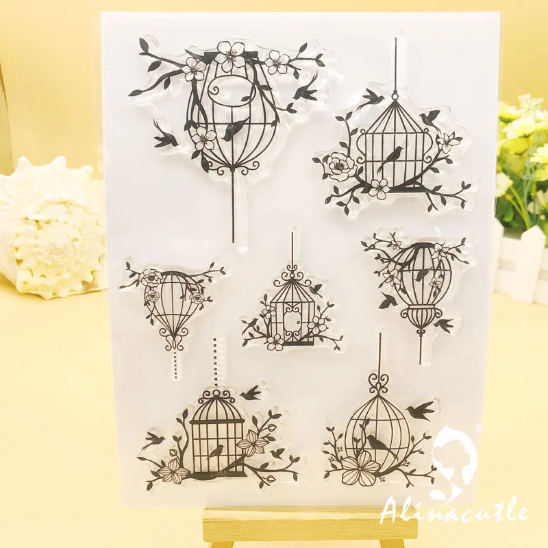 Alinacutle CLEAR STAMPS Christmas Sentiment Scrapbooking Card Album Paper Craft Rubber Roller Transparent Silicon Stamp 20102404