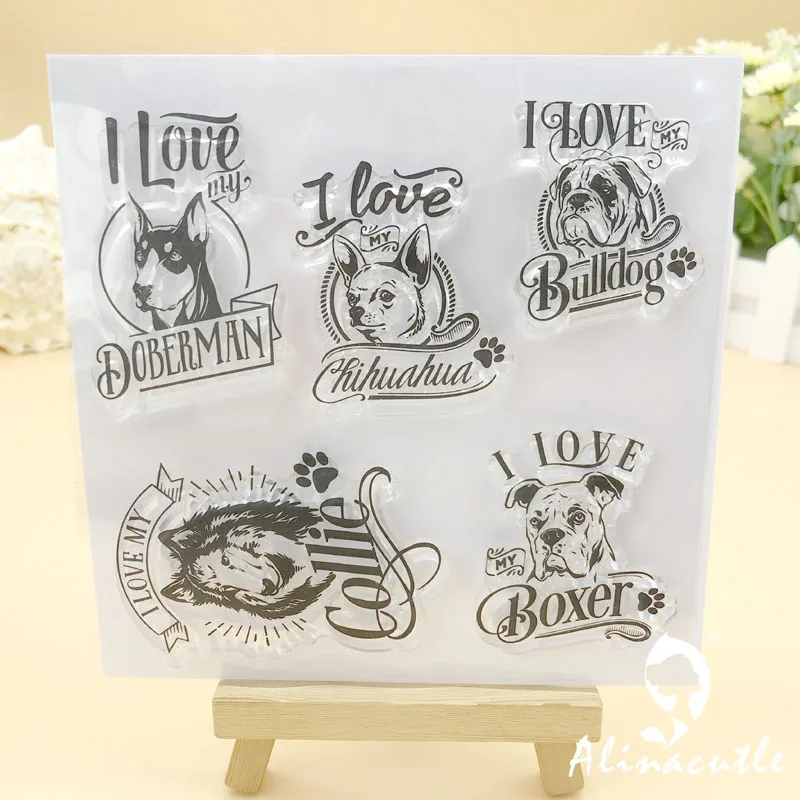 Alinacutle CLEAR STAMPS Christmas Sentiment Scrapbooking Card Album Paper Craft Rubber Roller Transparent Silicon Stamp 20102404