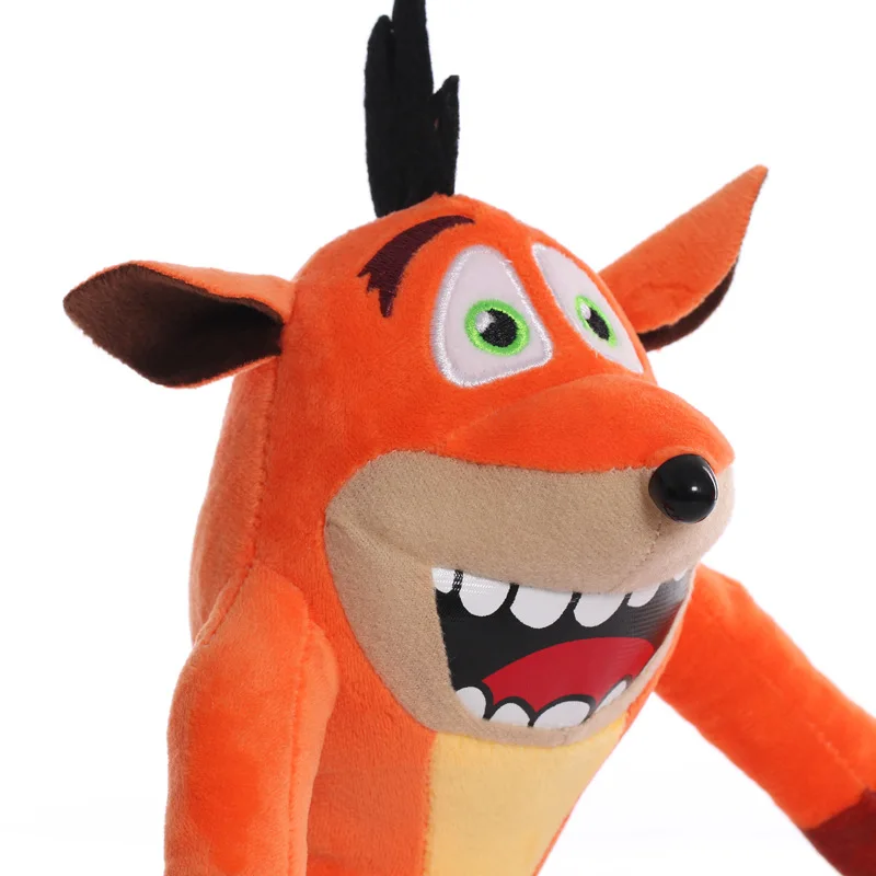 26cm New Arrival Anime Crash Bandicoot Plush Toys Cartoon Animal Aku Aku Crash Soft Stuffed Plush Dolls for Kids Christmas Gifts