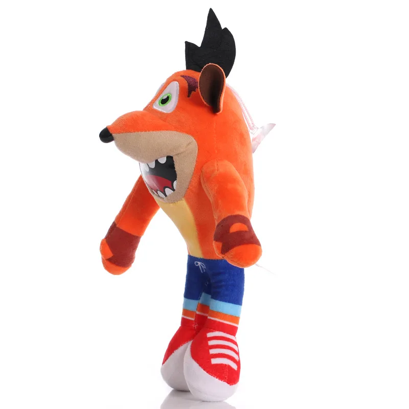 26cm New Arrival Anime Crash Bandicoot Plush Toys Cartoon Animal Aku Aku Crash Soft Stuffed Plush Dolls for Kids Christmas Gifts
