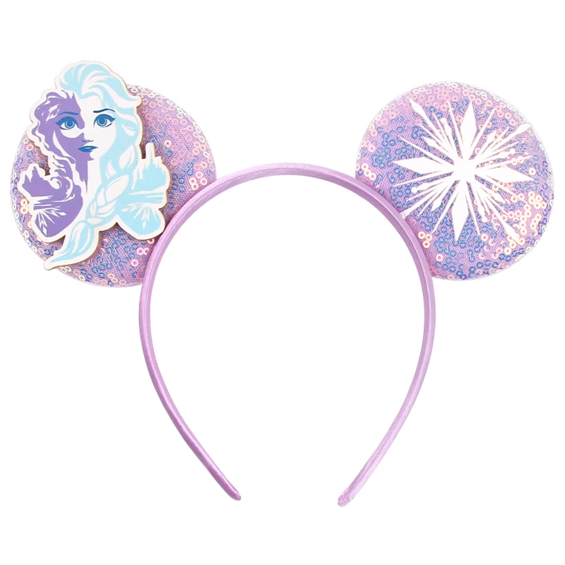 2026 Newest 3.3" Mickey Mouse Ears Headband Without Bow For Boys Christmas Headband Girls Festival Cosplay Diy Hair Accessories