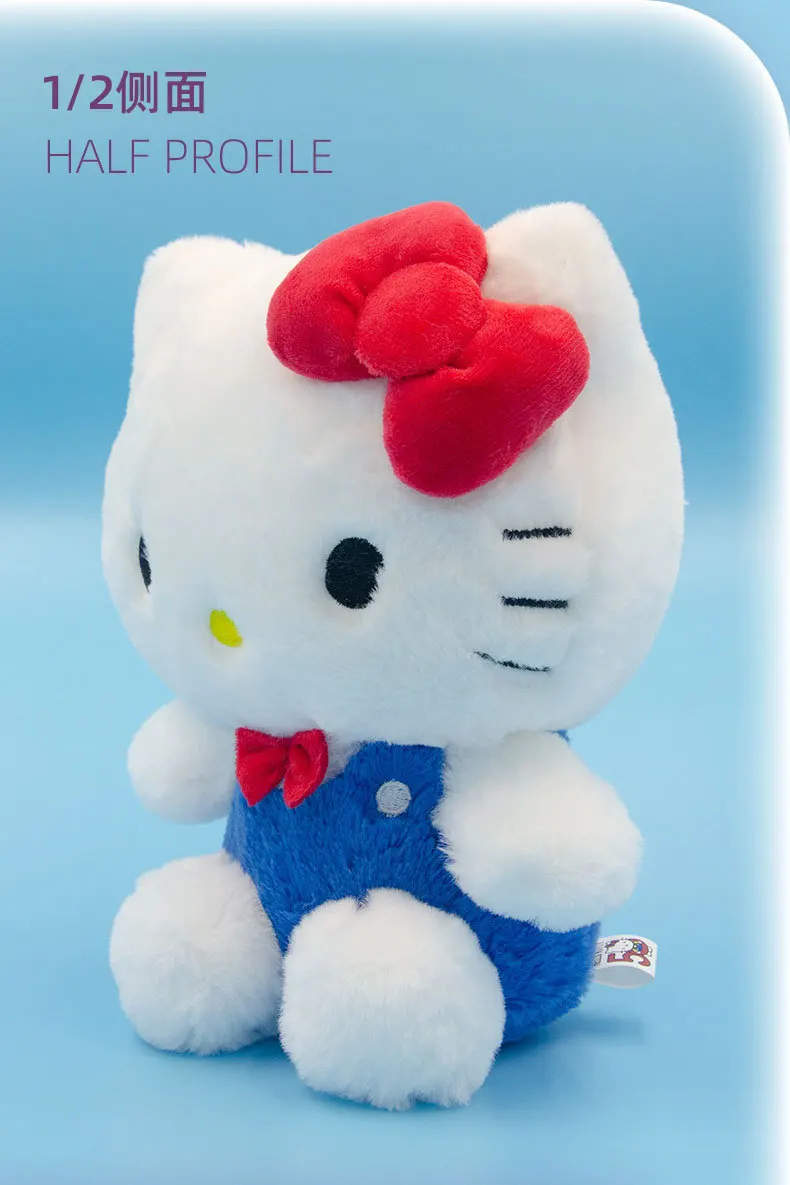 100% Genuine New Sanrio Hello Kitty Plush Toy 50th Anniversary Kuromi Melody Stuffed Dolls Children Birthday Christmas Gift