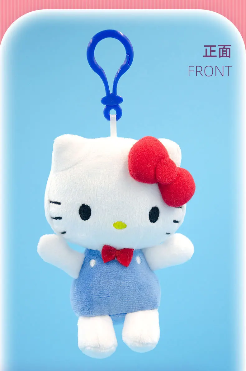 100% Genuine New Sanrio Hello Kitty Plush Toy 50th Anniversary Kuromi Melody Stuffed Dolls Children Birthday Christmas Gift