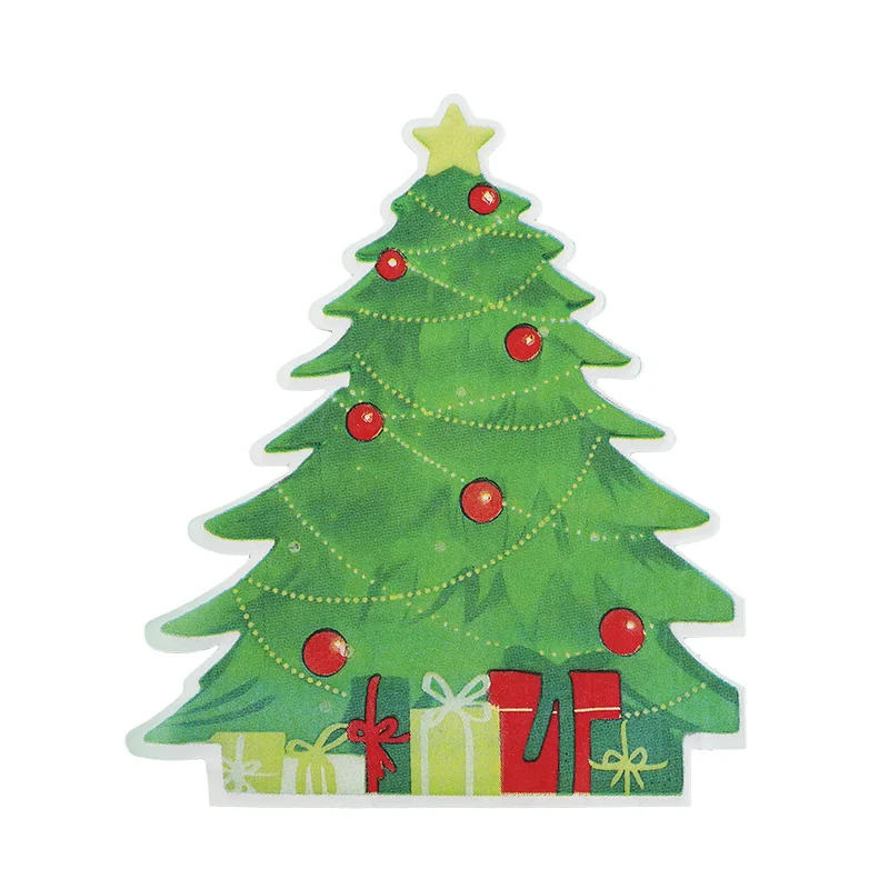 20-100Pcs Christmas Disposable Paper Napkins Cute Snowman Tissues 2025 Christmas Party Home Table Decoration Supplies New Year