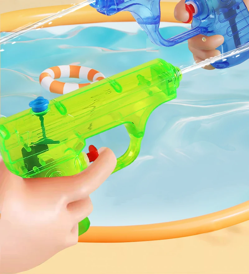 4 Random-Children's Toy Water Gun, Beach Toy, Bath Toy, Parent-Child Interactive Toy Water Gun-Christmas-Birthday Gift