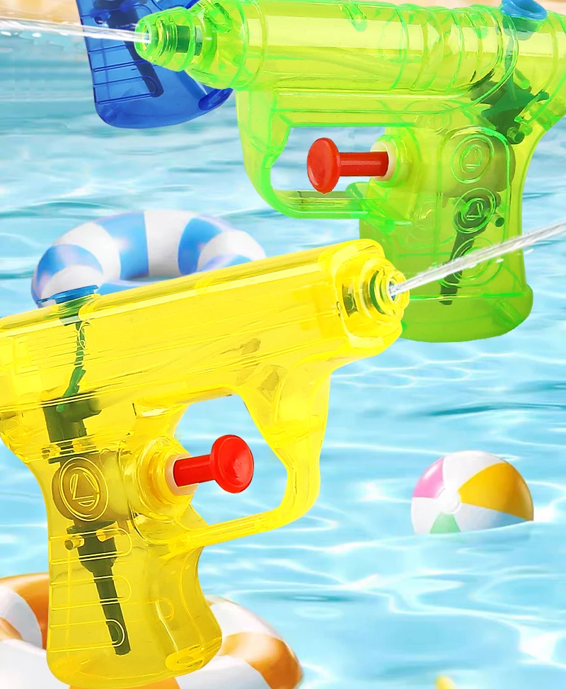 4 Random-Children's Toy Water Gun, Beach Toy, Bath Toy, Parent-Child Interactive Toy Water Gun-Christmas-Birthday Gift
