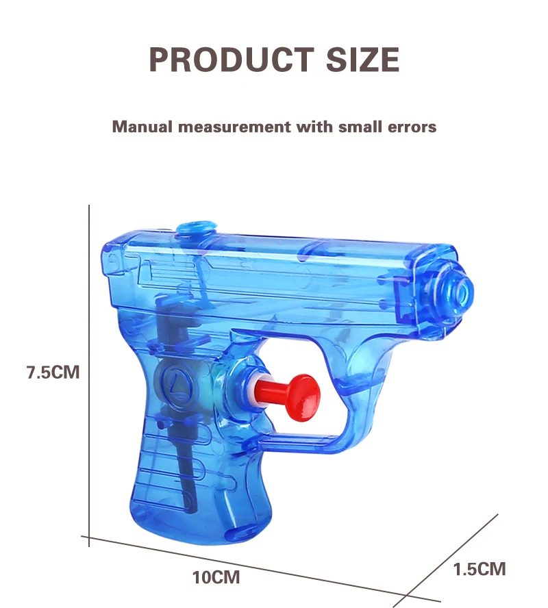 4 Random-Children's Toy Water Gun, Beach Toy, Bath Toy, Parent-Child Interactive Toy Water Gun-Christmas-Birthday Gift
