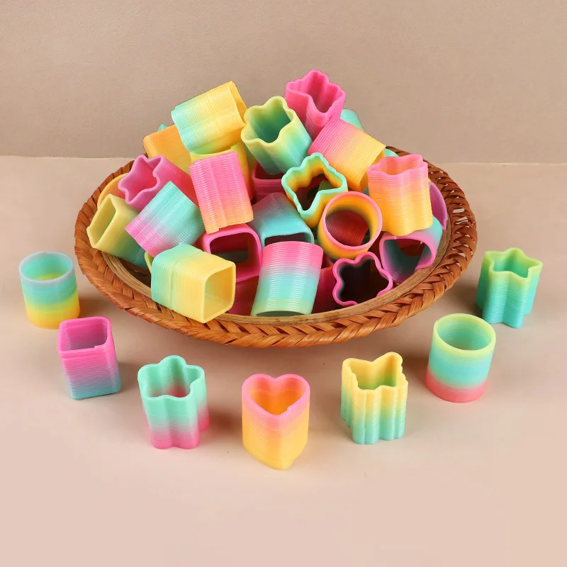12/24Pcs Rainbow Magic Spring Toys for Kids Birthday Party Favors Pinata Fillers School Prize Wedding Christmas Boy Girl Gifts