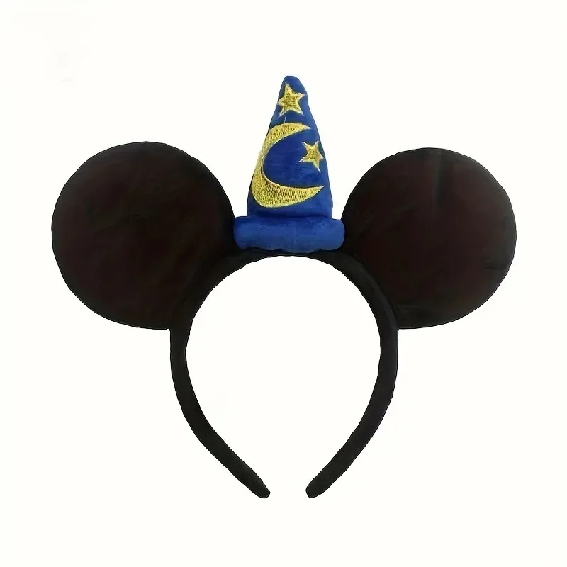 2026 New Cartoon Women Mouse Plush Magic House Headwear Cosplay DIY Decoration Christmas Party Cloth Hair Band Adult/Children