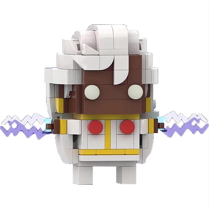 Bricklink MOC X Anime Movie Action Figures Bricks Sets Building Blocks Kids Education Toys For Children Christmas Gift