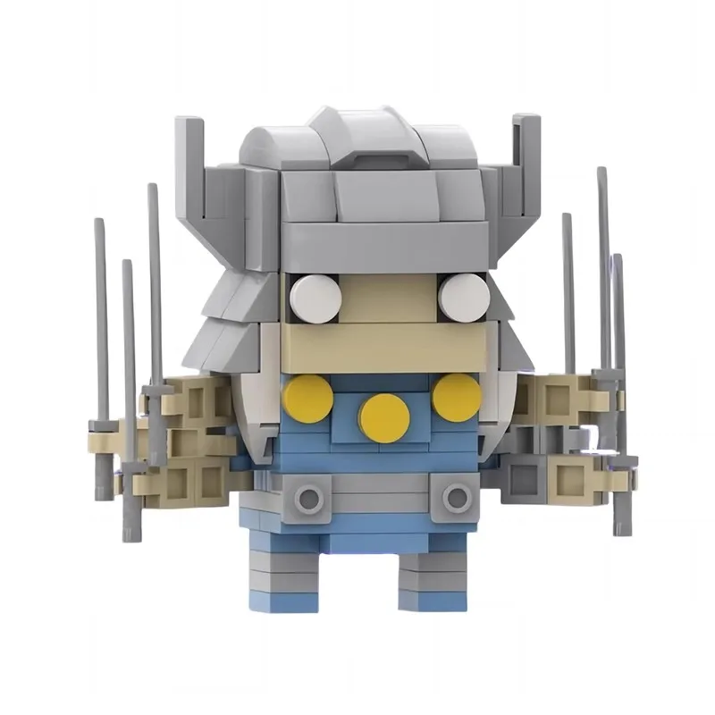 Bricklink MOC X Anime Movie Action Figures Bricks Sets Building Blocks Kids Education Toys For Children Christmas Gift