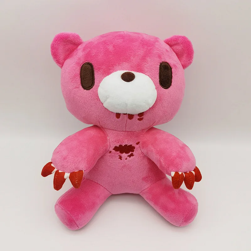 Gloomy Bear Plush Toy Cartoon Soft Bloodthirsty Plushie Doll Cute Bear Stuffed Toys Children Birthday Christmas Gifts