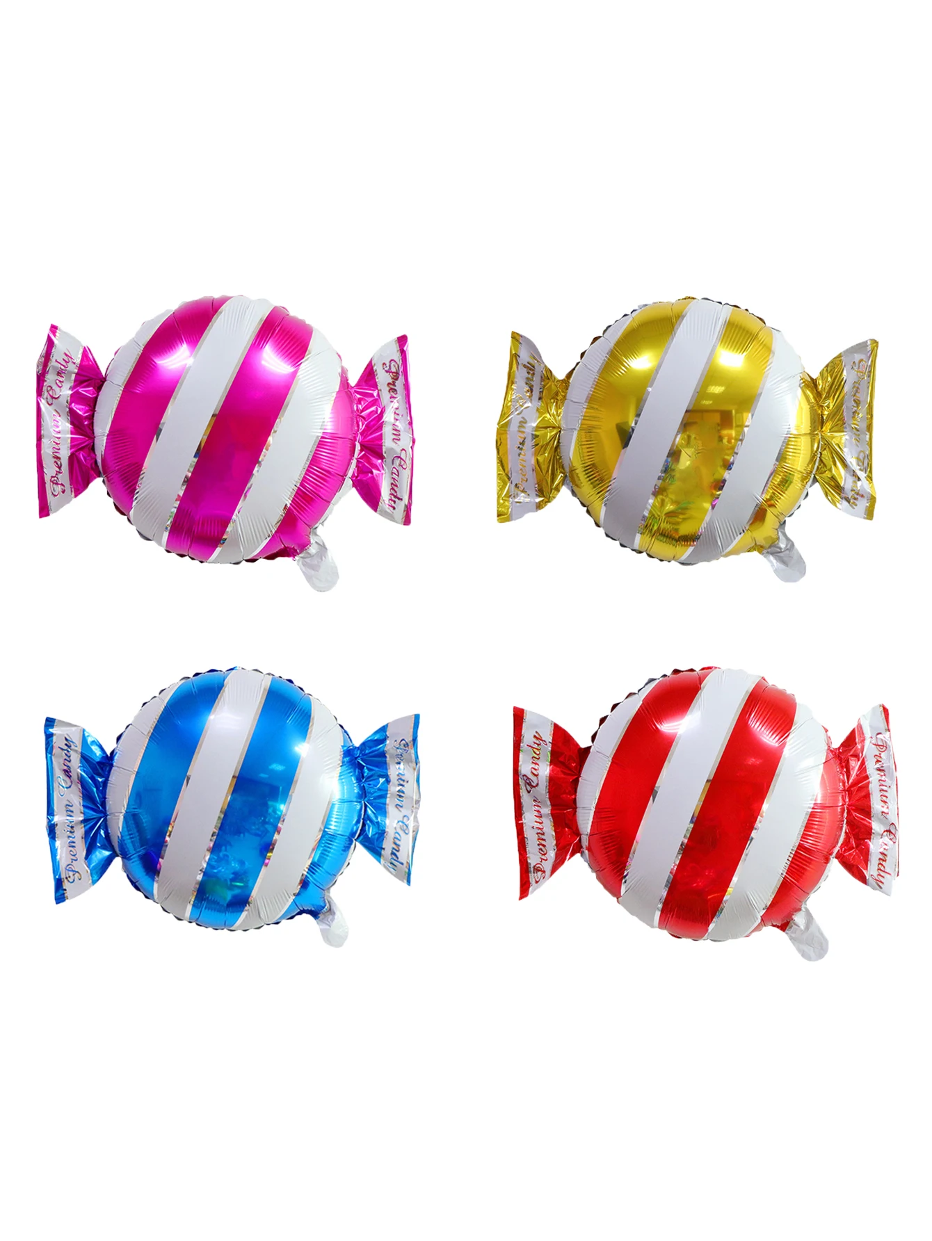 4pcs Candy Foil Balloons Sweet Dessert Party Balloon Wedding Decorations Christmas Decorate Birthday Party Decorations