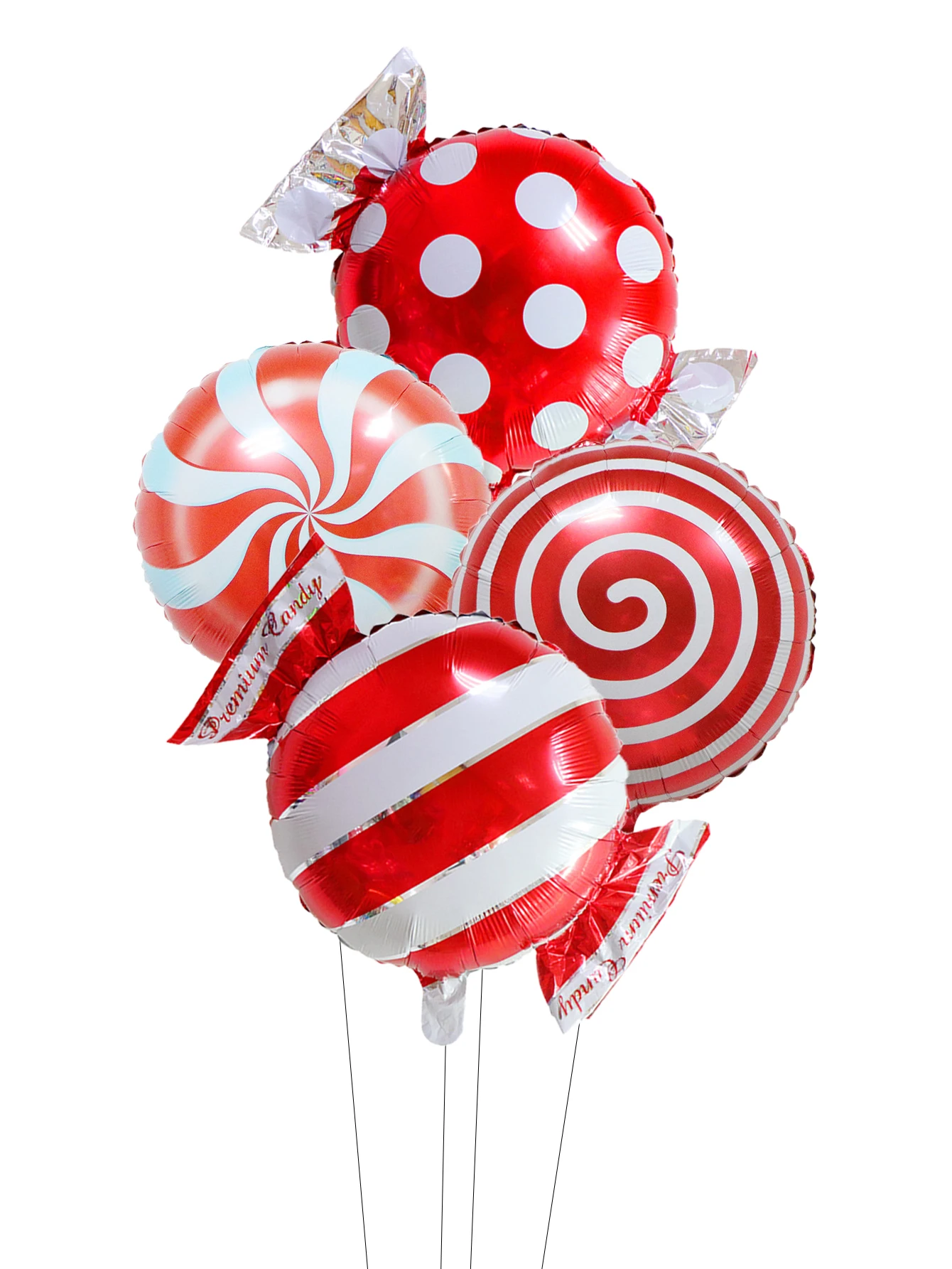 4pcs Candy Foil Balloons Sweet Dessert Party Balloon Wedding Decorations Christmas Decorate Birthday Party Decorations