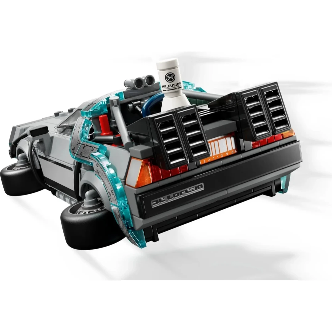 IN STOCK NEW MOC Back to the Future Time Machine Sports Car Building Block Model Bricks DIY Toy Birthday Christmas Gifts