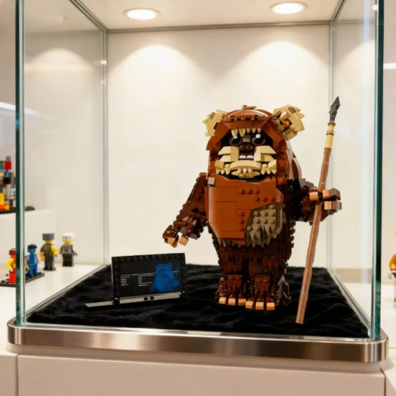 2025 new 1010-piece 3D Wicket Ewok building block assembly sentinel brick children's birthday Christmas gift set