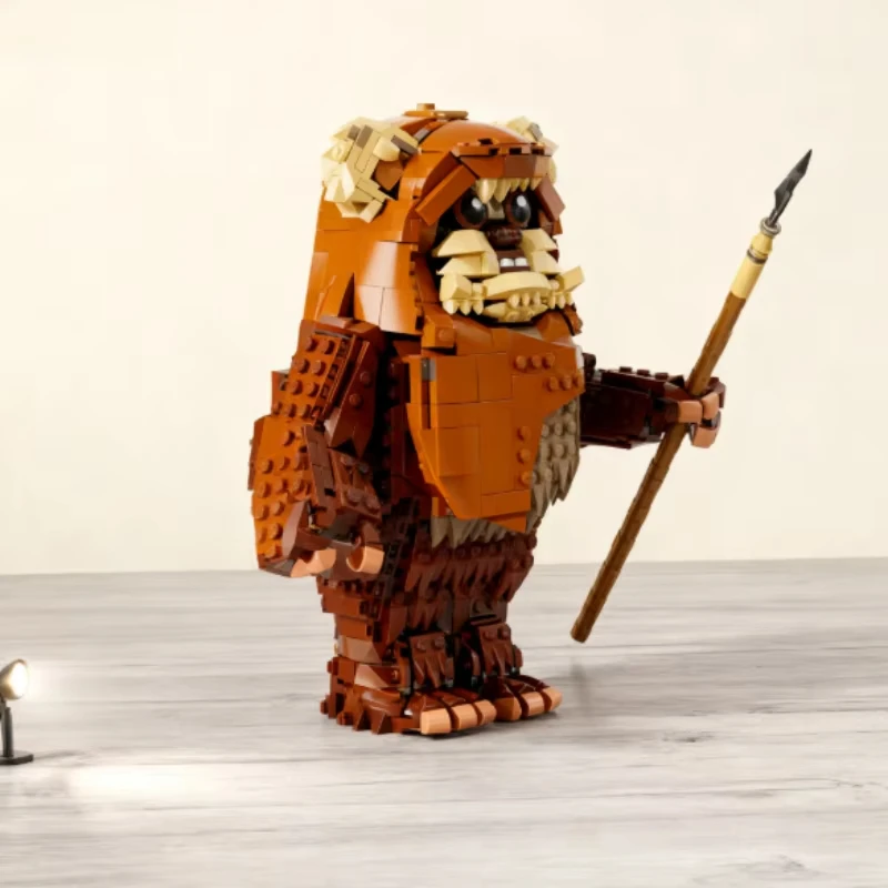 2025 new 1010-piece 3D Wicket Ewok building block assembly sentinel brick children's birthday Christmas gift set