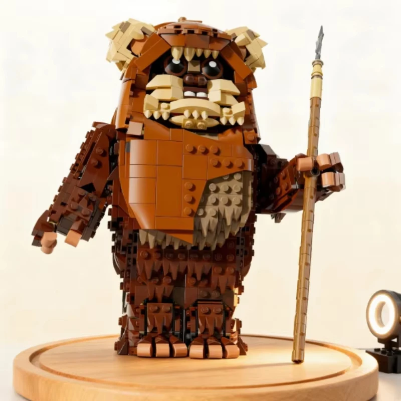 2025 new 1010-piece 3D Wicket Ewok building block assembly sentinel brick children's birthday Christmas gift set