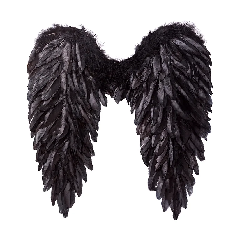 Angel Feather Wings Creative Feather Adult Children Christmas Festival Atmosphere Rendering Stage Performance Decoration Props