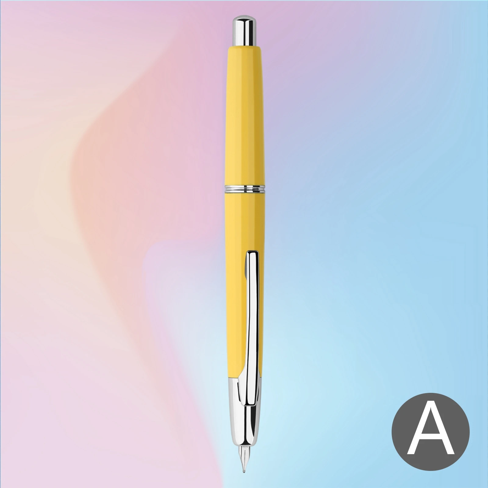 Moonman A2 Press Fountain Pen Retractable EF Nib 0.4mm Resin Ink Pen Converter For Writing Christmas Gift Lighter Than A1