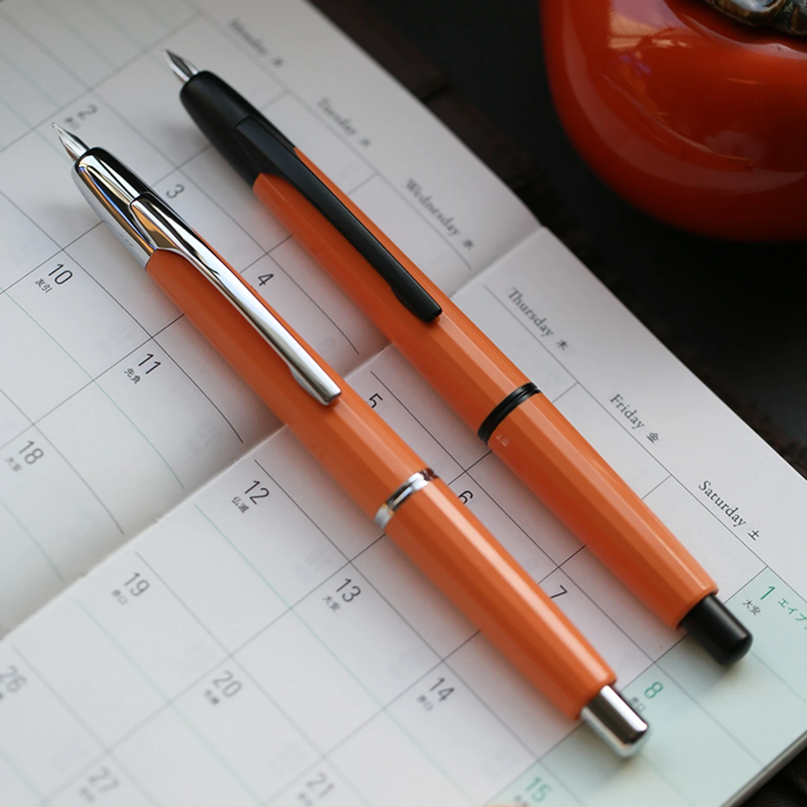Moonman A2 Press Fountain Pen Retractable EF Nib 0.4mm Resin Ink Pen Converter For Writing Christmas Gift Lighter Than A1