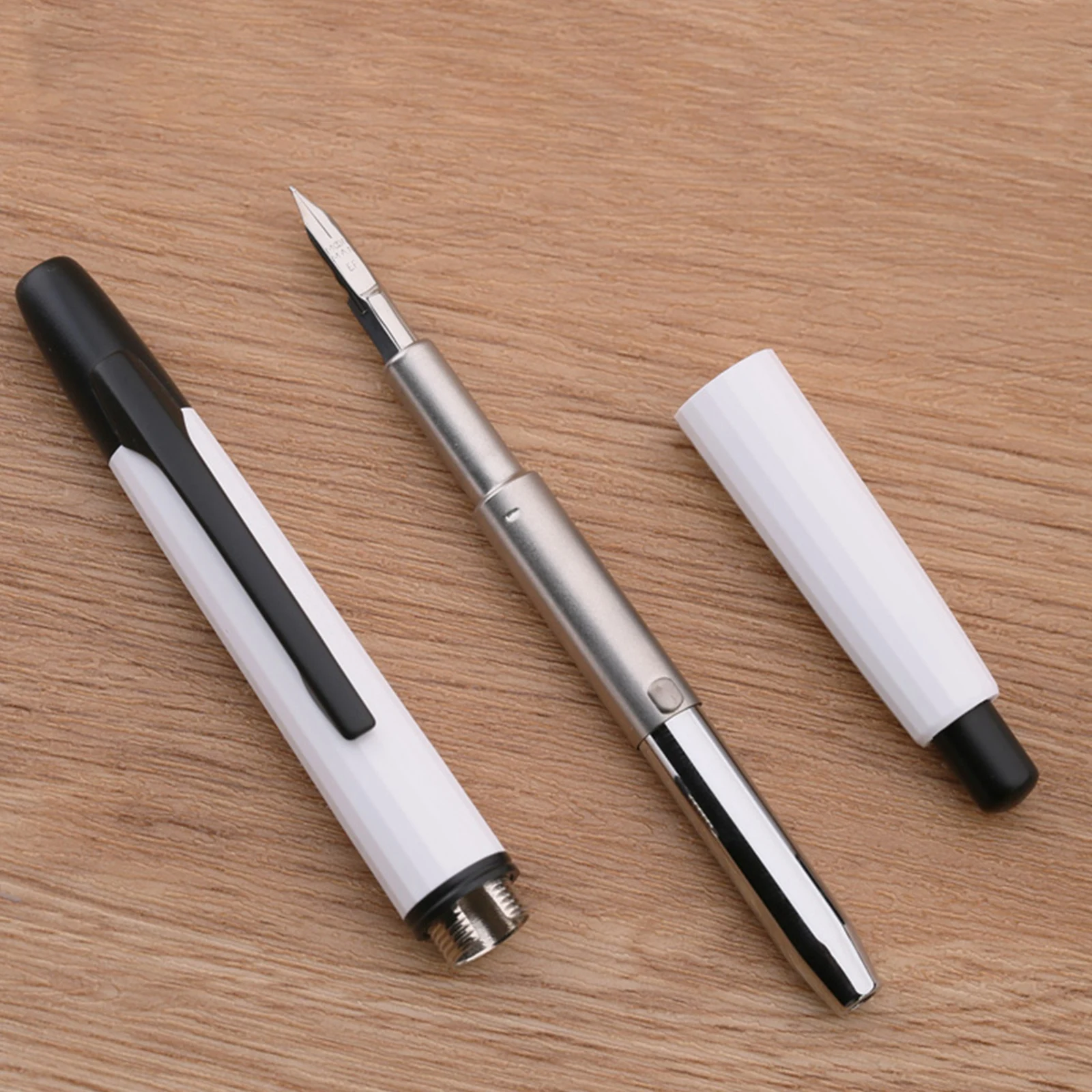 Moonman A2 Press Fountain Pen Retractable EF Nib 0.4mm Resin Ink Pen Converter For Writing Christmas Gift Lighter Than A1