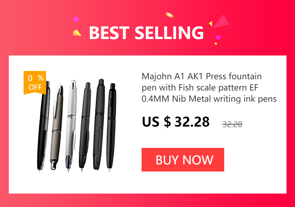 Moonman A2 Press Fountain Pen Retractable EF Nib 0.4mm Resin Ink Pen Converter For Writing Christmas Gift Lighter Than A1