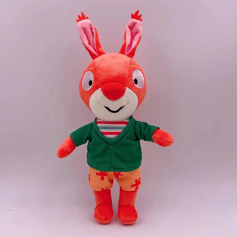 Anime Pip and Posy Plush Doll Cartoon Soft Stuffed Animal Rabbit Mouse Plushie  Toys Birthday Christmas Gifts for Kids Boys Girl