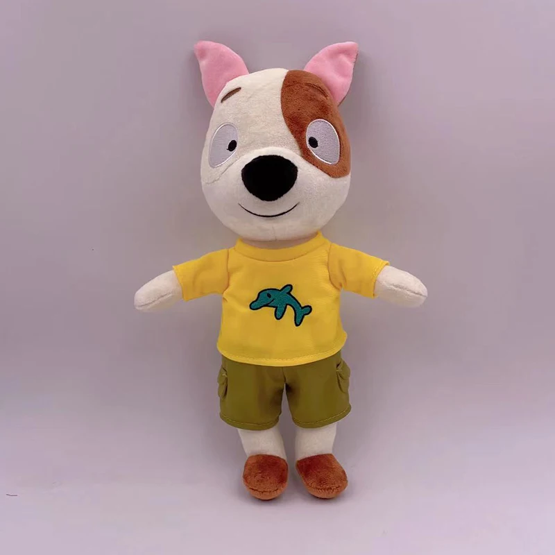Anime Pip and Posy Plush Doll Cartoon Soft Stuffed Animal Rabbit Mouse Plushie  Toys Birthday Christmas Gifts for Kids Boys Girl
